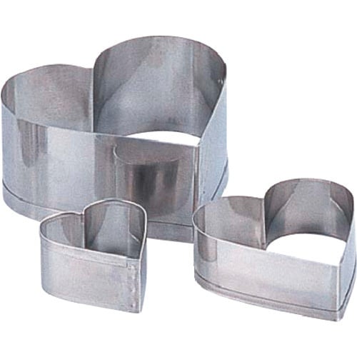 TKG 田中糧機 18−8 クッキー抜型 ハート