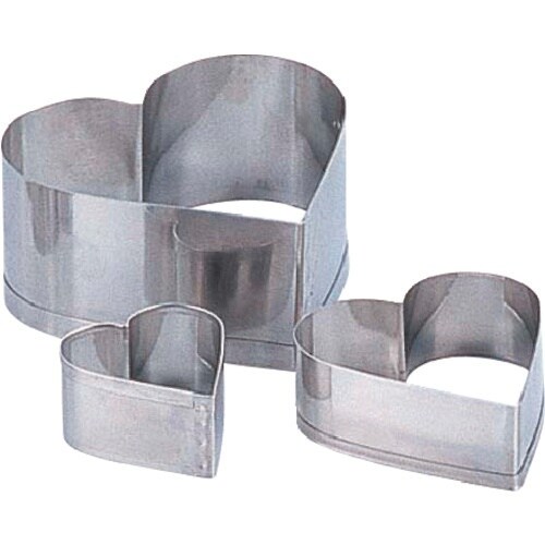 TKG 田中糧機 18−8 クッキー抜型 ハート