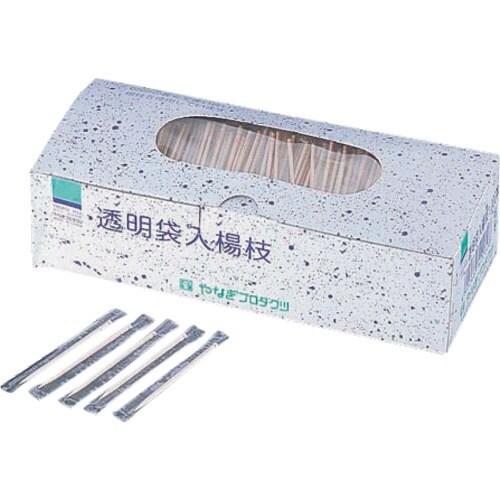 TKG やなぎプロダクツ 透明袋入楊枝(1000本