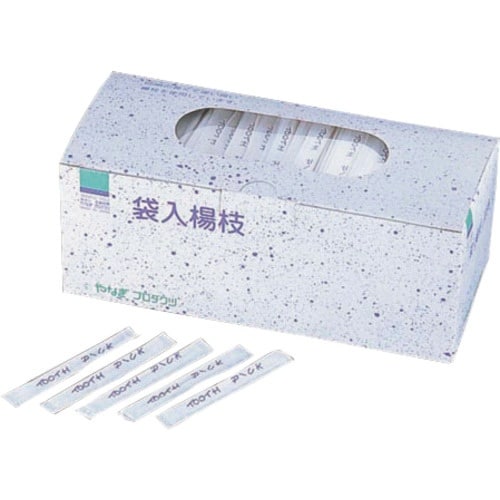 TKG やなぎプロダクツ 英文字付袋入楊枝(100