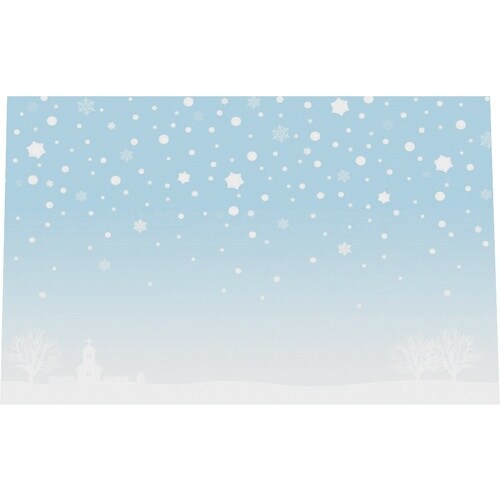 TKG アーテック 無蛍光紙テーブルマット スノー