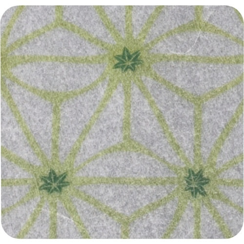 TKG アーテック 和紙 樹しマット 緑もみじ コ