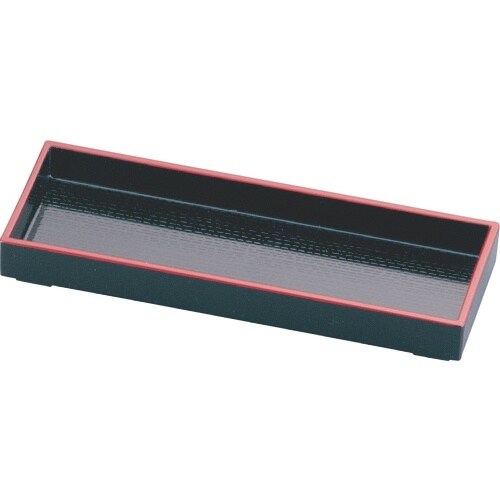 TKG 福井クラフト 姫箱カスター盆 黒天朱 83