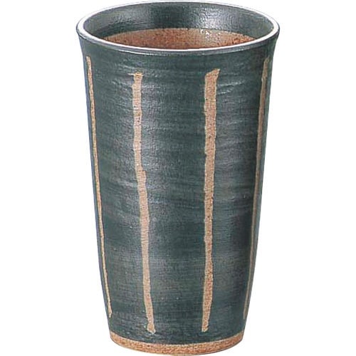 TKG エムズジャパン 彫十草カップ 黒 D03−