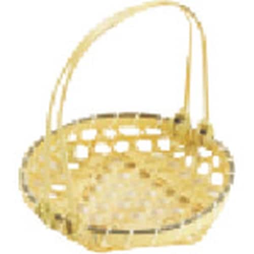 TKG 萬洋 百合 手付篭 12cm