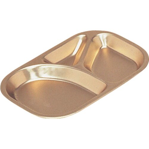 TKG オオイ金属 しゅう酸アルマイト ランチ皿長