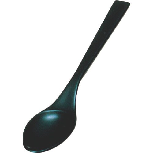 TKG 福井クラフト デザートスプーン(小) 黒塗