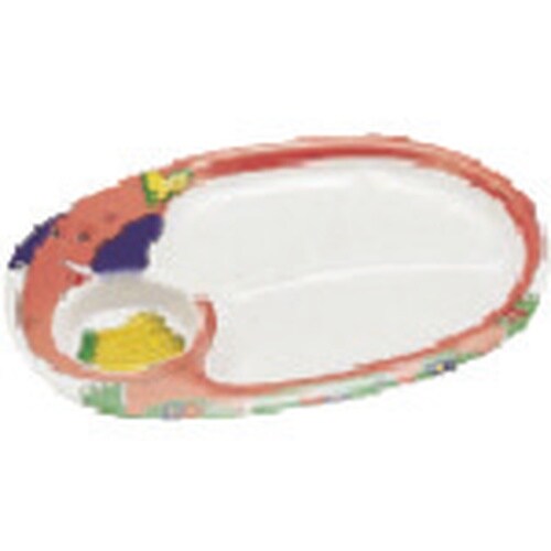 TKG エンテック メラミンお子様ランチ皿 ゾウ