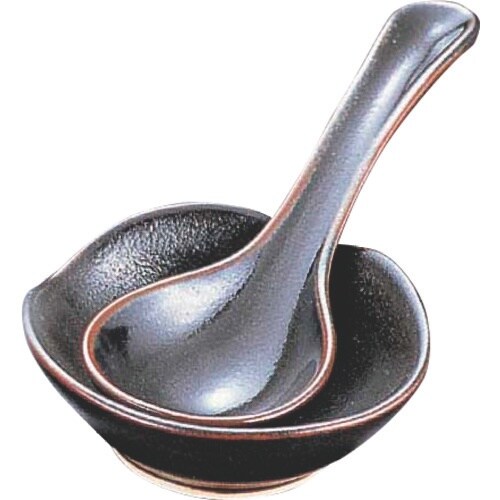 TKG エムズジャパン 柚子天目 小レンゲ台 T0