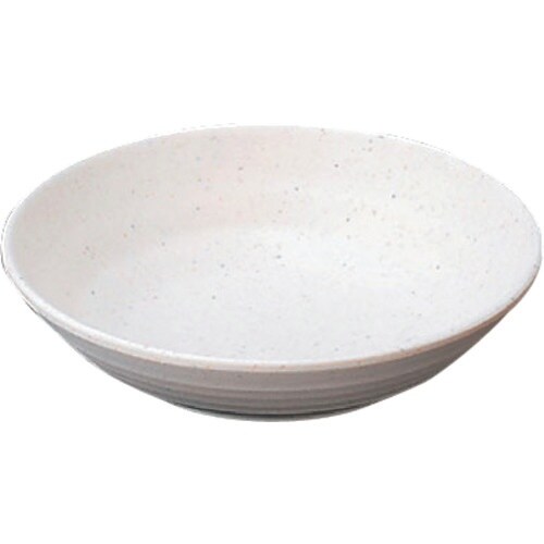 TKG マイン メラミンウェア 白 丸深皿 大 M