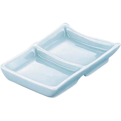 TKG エムズジャパン 青磁 二品盛 Z−011