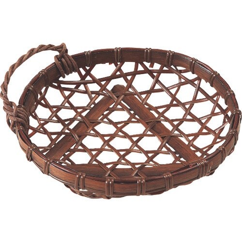 TKG 萬洋 樹脂 ユリカズラ付 茶 15号 91