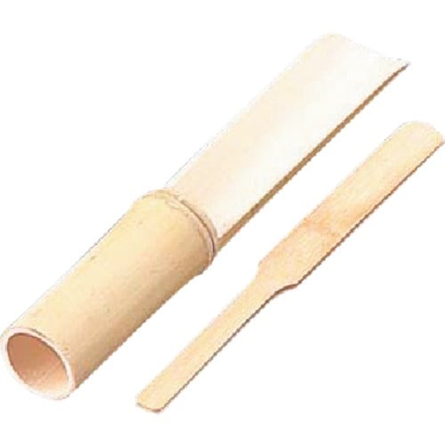 TKG やなぎプロダクツ つくね竹筒 大(ヘラ付)