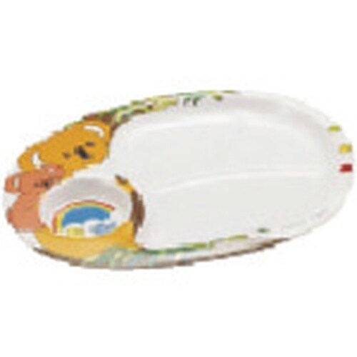 TKG エンテック メラミンお子様ランチ皿 コアラ