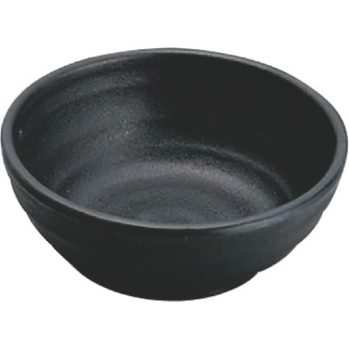 TKG マイン メラミンウェア 黒 小鉢 大 M1