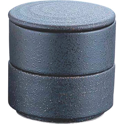 TKG エムズジャパン 丸型 二段重 黒 Y−02