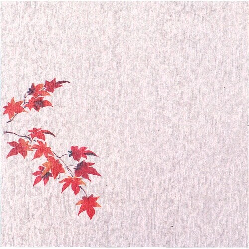 TKG ヤマコー グルメ敷紙5寸(100枚入)紅葉