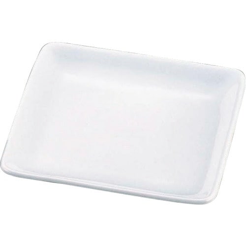 TKG エムズジャパン スワン角皿 白 T03−1