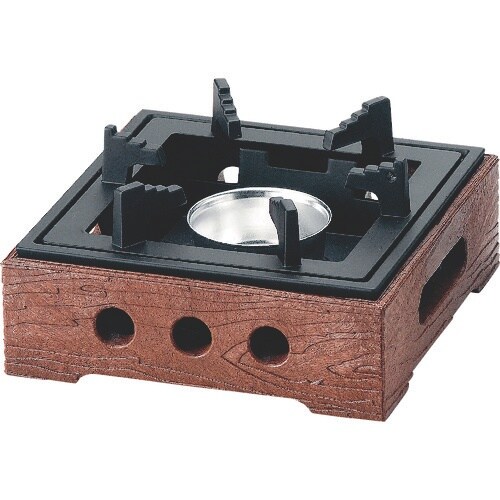 TKG マイン アルミ民芸こんろ B−1 茶 M1