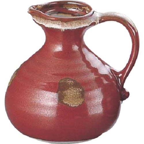 TKG エムズジャパン 赤手付燗瓶 D03−69