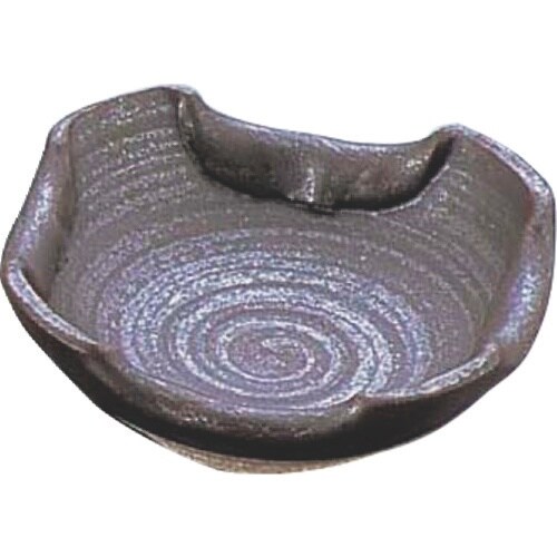 TKG エムズジャパン 石焼黒折り込灰皿 T03−