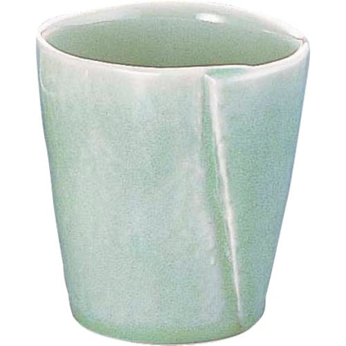 TKG エムズジャパン ヒワ青磁戸締カップ 大 D