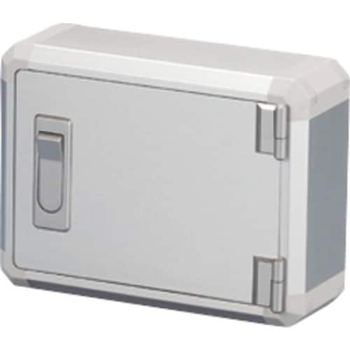 タカチ 開閉式コントロールボックス 鍵付タイプ シ