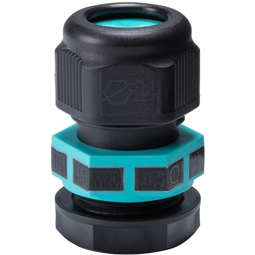 タカチ シームレス型ケーブルグランド ブラック/グ