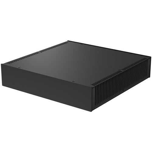 タカチ 縦型ヒートシンク式アルミサッシケース ブラ