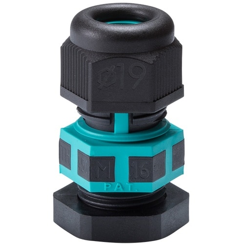 タカチ シームレス型ケーブルグランド ブラック/グ