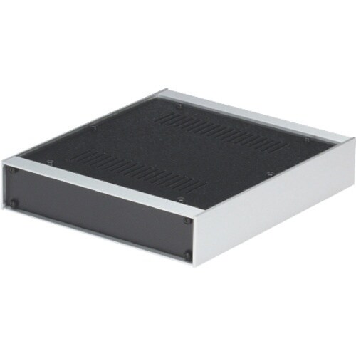 タカチ パネル脱着アルミサッシケース ブラック/シ