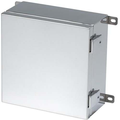 タカチ 外部取付足付開閉式防水・防塵ステンレスボッ