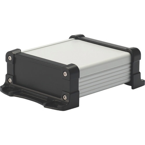 タカチ フランジ足付 防水アルミケース シルバー/