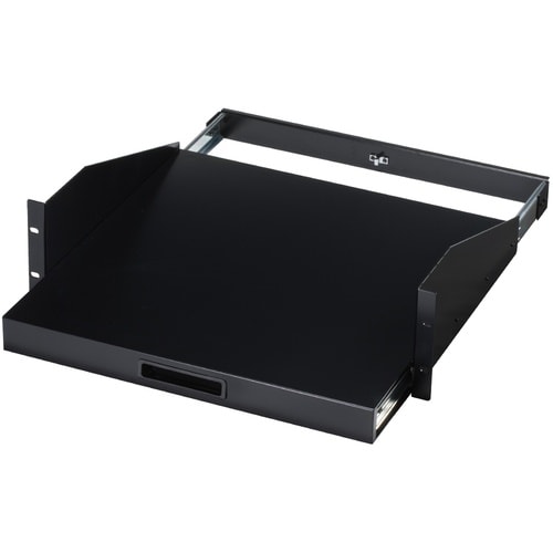 タカチ EIAラックスライドテーブル 黒半つや塗装