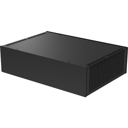 タカチ 縦型ヒートシンク式アルミサッシケース ブラ