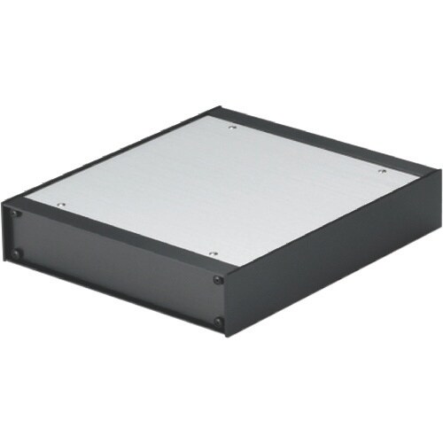 タカチ パネル脱着アルミサッシケース ブラック/シ