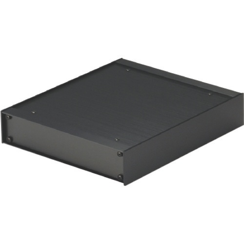 タカチ パネル脱着アルミサッシケース ブラック