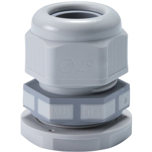 タカチ シームレス型ケーブルグランド ライトグレー