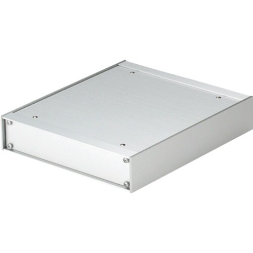 タカチ パネル脱着アルミサッシケース シルバー