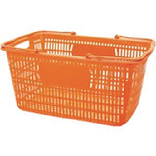 JTX 365754)ショップかご 30L橙10個