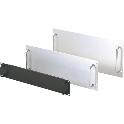 タカチ EIA取手付ラックパネル ヘアラインシルバ