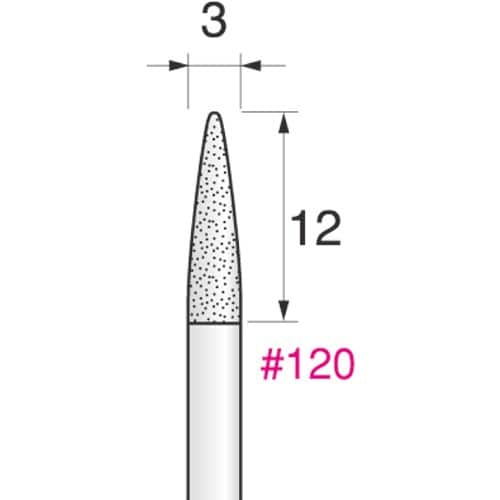 アルゴファイル ダイヤエコノミー3(電着ダイヤモン