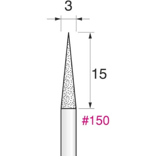 アルゴファイル ダイヤエコノミー3(電着ダイヤモン