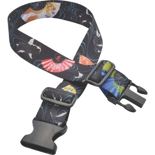 コヅチ 粋づくし ワンタッチベルト48mm扇に鯉