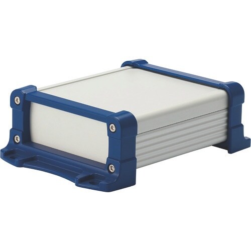 タカチ フランジ足付アルミケース EMCシールドタ