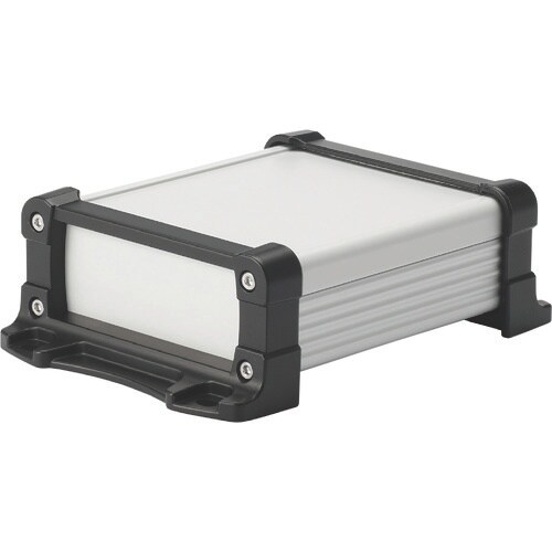 タカチ フランジ足付アルミケース アルミパネルタイ