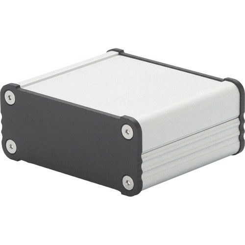 タカチ アルミ押出材ケース シルバー/ブラック