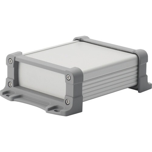 タカチ フランジ足付アルミケース アルミパネルタイ