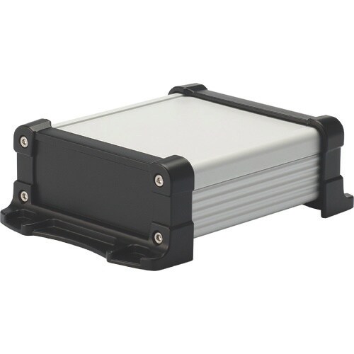 タカチ フランジ足付 防水アルミケース シルバー/