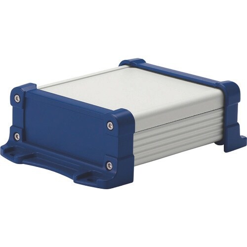 タカチ フランジ足付 防水アルミケース シルバー/